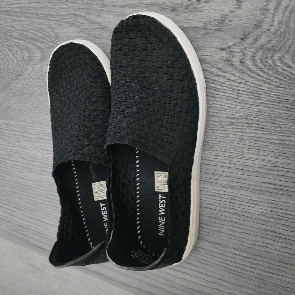 Nine West Men's Black Slip-On Shoes
